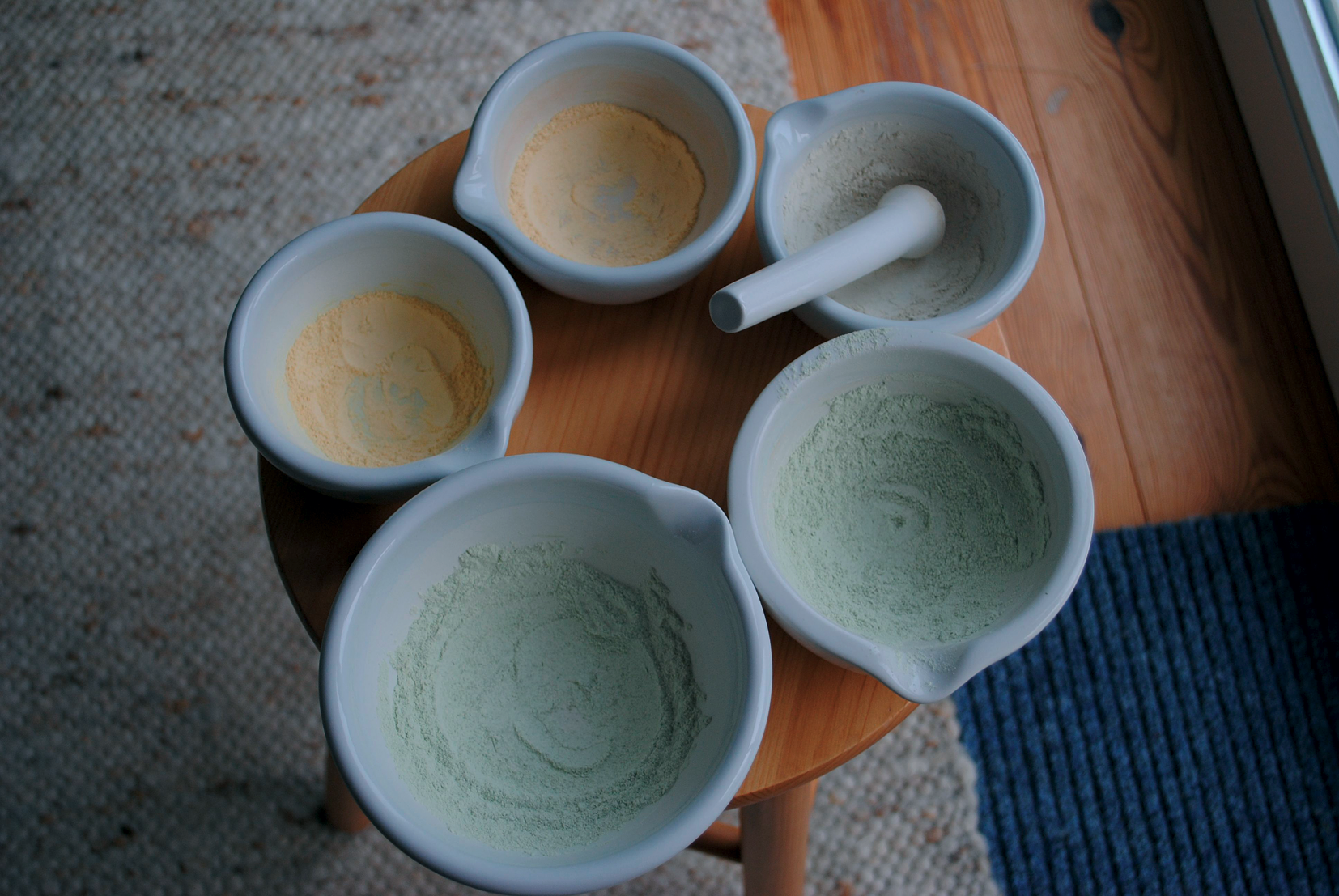 Porculanski stroj s preparatima